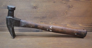 Vintage Stanley Made in USA Straight Rip Claw Hammer Round Neck 1" Face - Picture 1 of 21