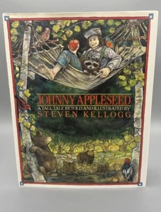 Johnny Appleseed By Steven Kellogg 1988 SIGNED! Hardback Vintage - Imagen 1 de 10
