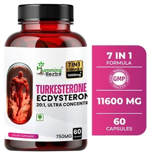 Turkesterone 1500mg Complex Serve Ajuga Turkestanica w/ Tongkat, Maca Root 90Cap - Picture 1 of 10