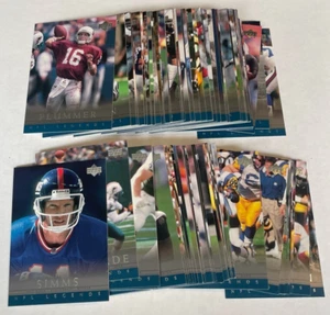 2000 Upper Deck Legends Football Complete Set #1-90 - Picture 1 of 1