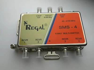 Regal Multi-Switch 4 way Multi-switch SMS-4 New - Image 1 of 4
