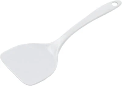 Chef Craft Basic Melamine Jumbo Turner/Spatula, 11.75 inch, White - Image 1 of 2