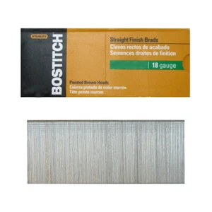 5/8 Zoll 18 Gauge verzinkte gerade Oberfläche Brads (Box mit 3.000) - Bild 1 von 1