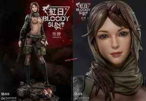 DAMTOYS x ARTPAGE CS031 1/6 Collab Bloody Sun – Dum 14.6in Statue Figure Model - Picture 1 of 17