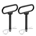 CZC AUTO 2 Pack Hitch Pin 5/8 x 4 Inch Lawn Mower Trailer Hitch Pins Trailer ...