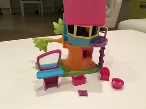 Polly Pocket Vintage Magnetic Retro Tree House Play Set with Accessories rare - Picture 1 of 6