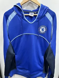 Chelsea FC Jumper Mens Blue Adidas Football Pullover Hoodie Sweatshirt Size 2XL - Picture 1 of 4