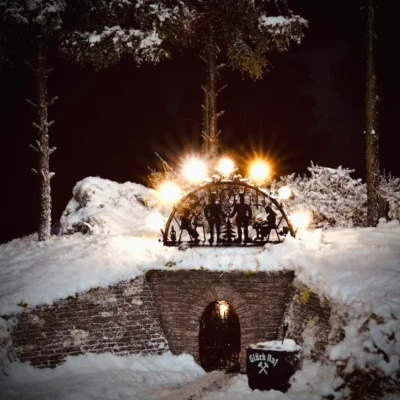 Mundloch Reichenbach Stolln Lößnitz Erzgebirge Bergbau Bergwerk H0 1:87 Bausatz - Bild 1 von 2