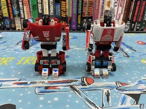 Vintage G1 Transformer Takara Autobot Cars 1984 Sideswipe Red Alert Pre-Rub - Picture 1 of 11