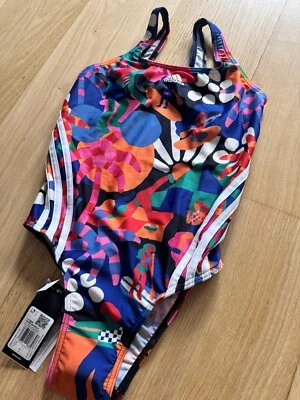 Adidas Originals Badeanzug Neu Damen NP79€ Retro 32 XS Black Sport Schwimmen Sun - Bild 1 von 4