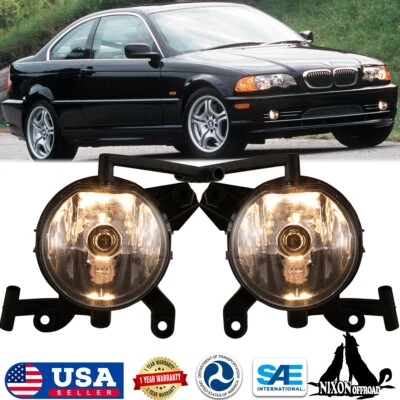 Luces antiniebla para BMW E46 325Ci 330Ci 1999 2000 2001 2002 2003 luces de parachoques de conducción Foto 1 de 4