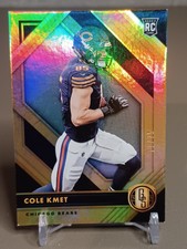 2020 Cole Kmet  Panini Gold Standard Rookies Platinum Rookie Card 11/75