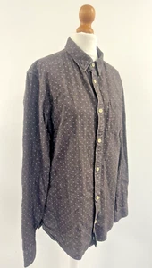 Men's, Shirt, AllSaints, Size Small, Flannel, Brushed, 100% Cotton, Chest 40" - Picture 1 of 8