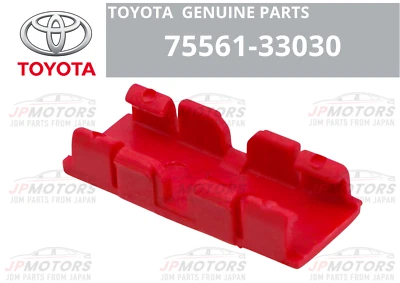 JUEGO DE 4 CLIPS DE MOLDEO POR GOTEO PARA TECHO GENUINO TOYOTA CAMRY PRIUS SIENNA YARIS OEM Foto 1 de 4