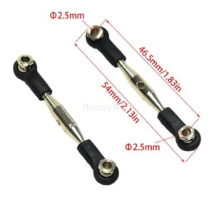 HSP part 86009 Steering Linkages 2pcs for 1/16 RC 94183 94185 94186 94187, 9428 - Picture 1 of 6