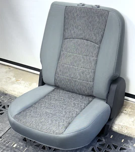 ✅ 2013-2024 RAM 1500 2500 3500 CREW CAB OEM REAR LEFT CLOTH SEAT GRAY 2nd Row - Picture 1 of 17