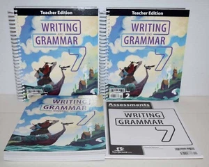 BJU Writing & Grammar 7 Set c:2022 4th edition New - Bild 1 von 3