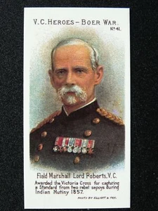 No.41 CAMPO M. LORD ROBERTS - Victoria Cross Heroes Boer War REPRO por Taddy 1902 - Imagen 1 de 1
