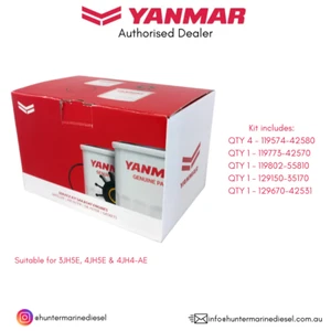 Genuine YANMAR Service Kit - 3JH & 4JH (SK-MARINE-012-G) - Picture 1 of 2