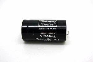 TAD CAPACITOR 20uF 550V FOR AMPLIFIER - OLD RADIO - TUBE AMP - Imagen 1 de 1