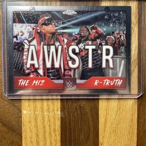 2025 Topps Chrome WWE TAG-AWT Awesome Truth Tag Team Insert - Imagen 1 de 2