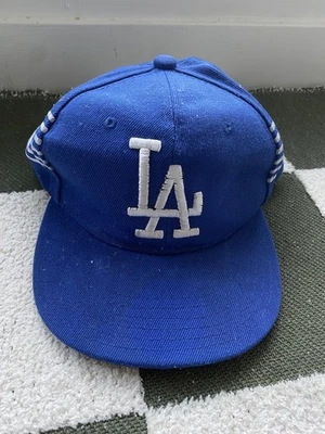 De colección New Era 9Fifty Loss Angeles Dodgers SnapBack Sombrero Azul Blanco Rayas MLB Foto 1 de 4