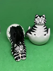 Vintage Kliban Katze Brutei Salz und Pfefferstreuer  - Bild 1 von 12