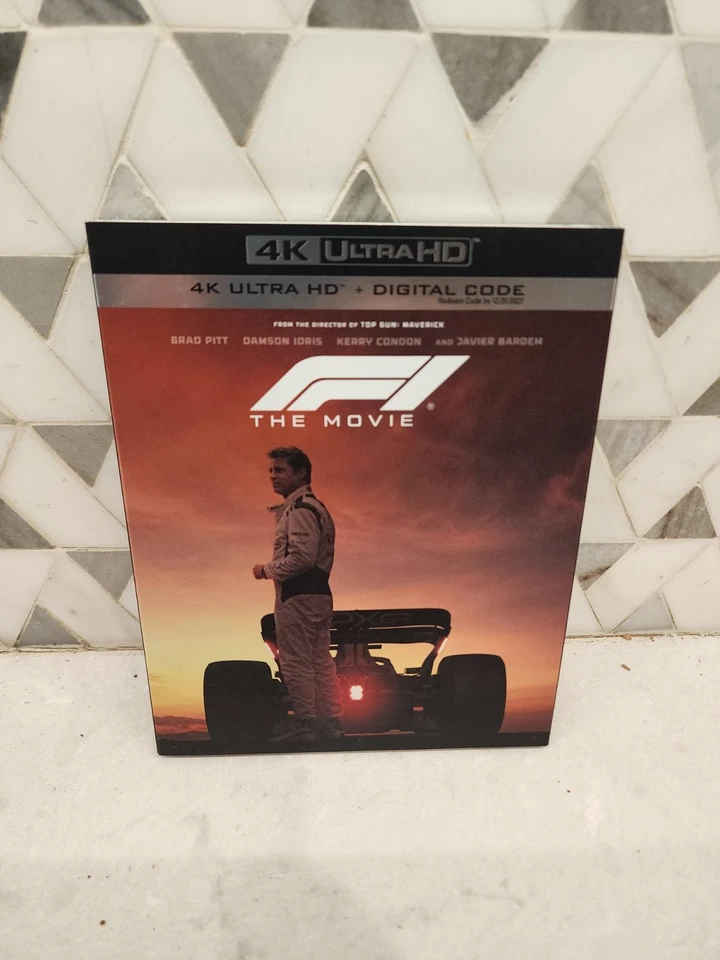 F1: The Movie (4K UHD + Digital, 2025) W/SLIPCOVER. New, Sealed  - Image 1 of 2