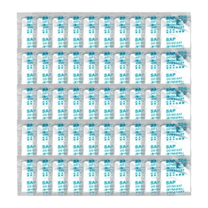 50pcs Poo and Urine Absorbent Gel Deodorization Liquid Waste Gelling Tool - Foto 1 di 12