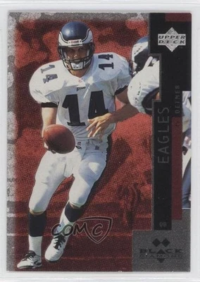 1998 Upper Deck Black Diamond Double Diamond Ty Detmer #64 - Image 1 of 2