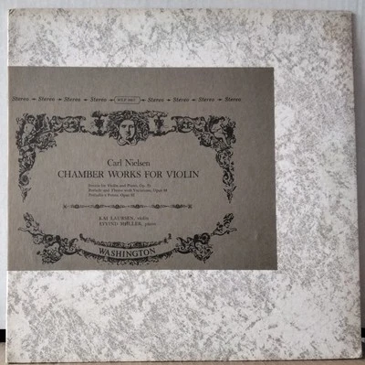 WASHINGTON WLP9462 NIELSEN, LAURSEN, MOLLER Chamber Works For Violin StereoUS LP - Image 1 of 3