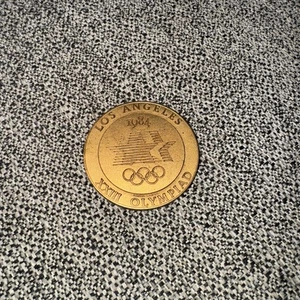 Medaille Olympiade 1984 Los Angeles Bronze Volunteer Participation - Bild 1 von 2
