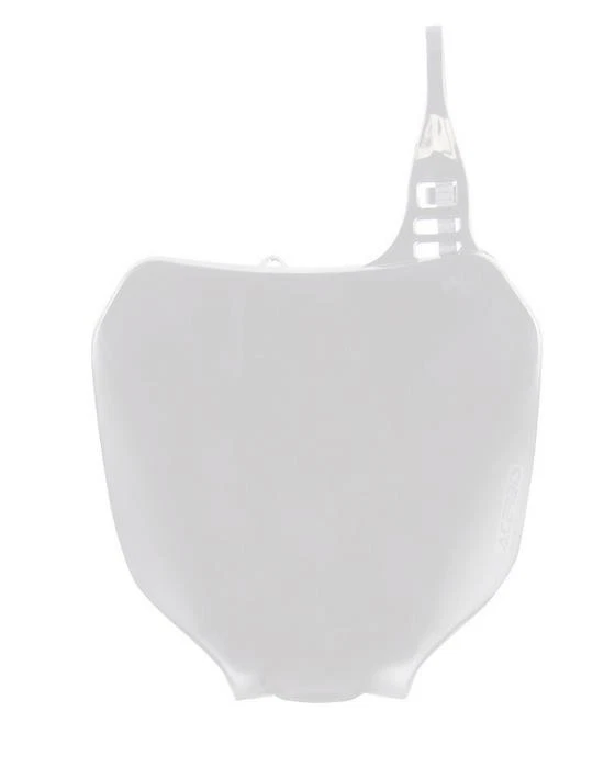 Acerbis Front Number Plate White 2042380002 for Yamaha YZ125/YZ250/YZ250F/YZ450F - Image 1 of 1