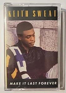 Keith Sweat Make It Last Forever Cassette Tape 1987 R&B Soul - Picture 1 of 4