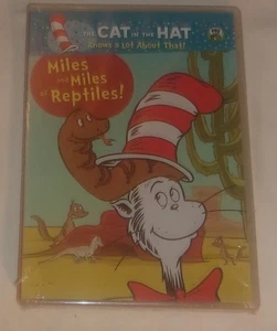 THE CAT IN THE HAT MILES AND MILES OF REPTILES DVD IN NEW CONDITION SEALED - Picture 1 of 2