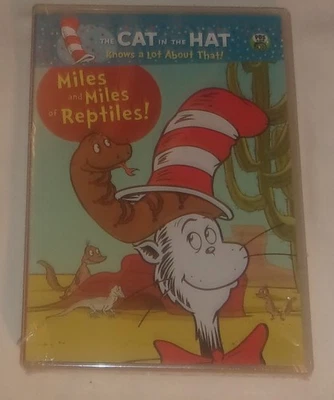 THE CAT IN THE HAT MILES AND MILES OF REPTILES DVD IN NEW CONDITION SEALED - Image 1 of 2