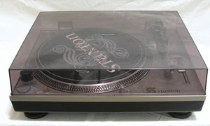 Stanton STR8-50 DJ Professional Turntable,with Stanton 500-II Cartridge,Wks Fine - Picture 1 of 7