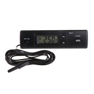 Digital Fish for Tank Aquarium Thermometer Terrarium Inside & Outside Temperatur - Picture 1 of 8