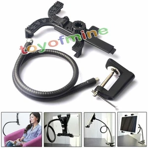 360 ° flexible col de cygne paresseux Larian Clamp Support Pour iPad Tablette - Photo 1/4