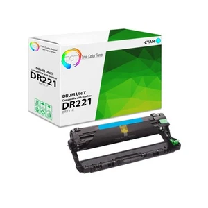 Batería compatible TCT DR221C DR-221 DR221 cian para Brother HL-3140CW MFC-9130CW - Imagen 1 de 6