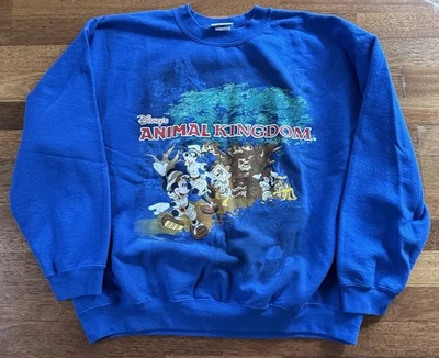 Sudadera Disney Animal Kingdom Tree Of Life Cuello Redondo Vintage Años 90 Para Hombre’s XL Foto 1 de 4