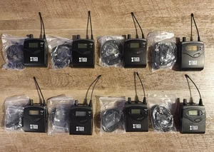 XTUGA | Sistema inalámbrico de monitor en el oído (IEM) RW2080 | 8 paquetes de cuerpo | 2x40 frecuencias - Imagen 1 de 22