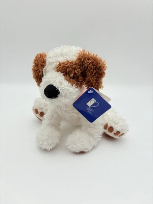 Kohls Cares Raggedy Ann Rags小狗毛绒白色棕色红色领标签 — 第 1/4 张图片