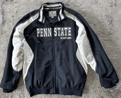 Penn State Nittany Lions Colosseum Athletics Jacket Full Zip Size 2XL Blue EUC - Изображение 1 из 4
