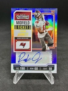 RAKIM JARRETT 2023 Contenders Midfield Ticket Rookie Autograph /50 Buccaneers! - Picture 1 of 2