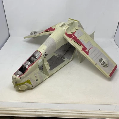 Republic Gunship Clone Wars 2002 Alas incompletas de Star Wars incluidas puerta única Foto 1 de 4