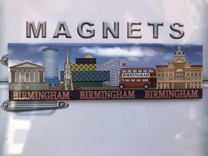 IMÁN NEVERA de recuerdo de Birmingham Jumbo Landmarks - Imagen 1 de 4