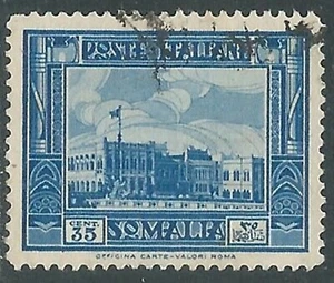 1935-38 SOMALIA USATO PITTORICA 35 CENT D. 14 - RE14-10 - Imagen 1 de 1