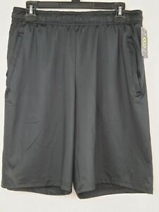 Champion C9 Duo Dry Men's Black Ventilated Stretch Athletic Training Shorts New