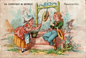 CHROMO DIVERS / AU CARREFOUR DE GRENELLE E MASCLET - Imagen 1 de 2